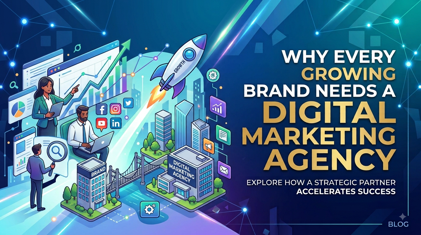 Why Every Growing Brand Needs a Digital Marketing Agency